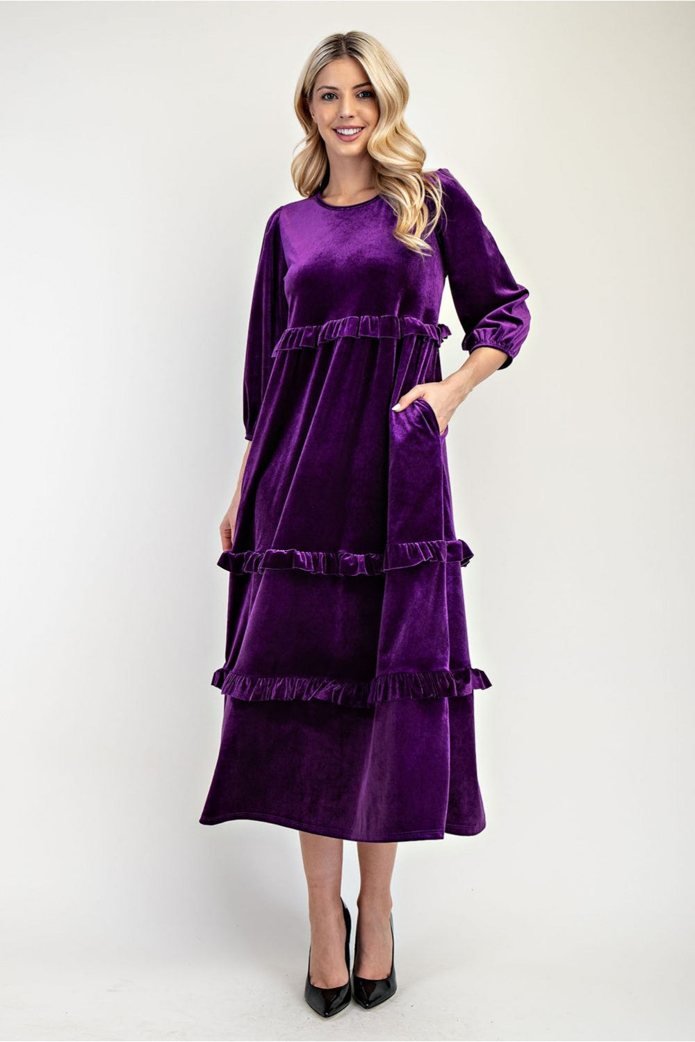 Velvet Grace Dress
