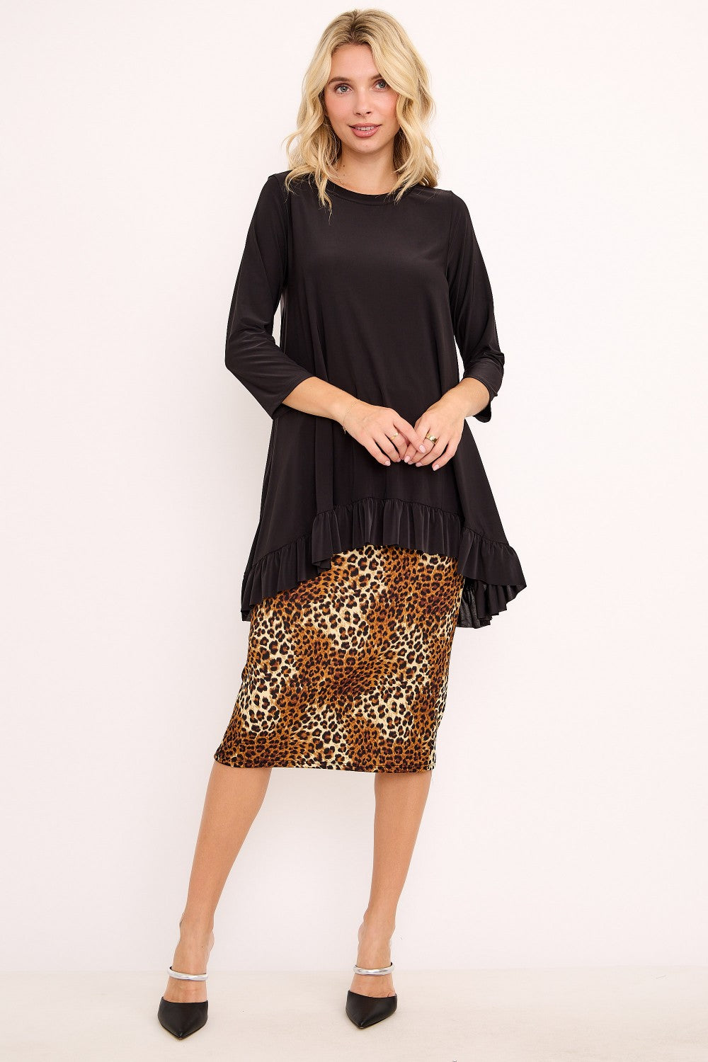 Classic Ruffle Hem Tunic
