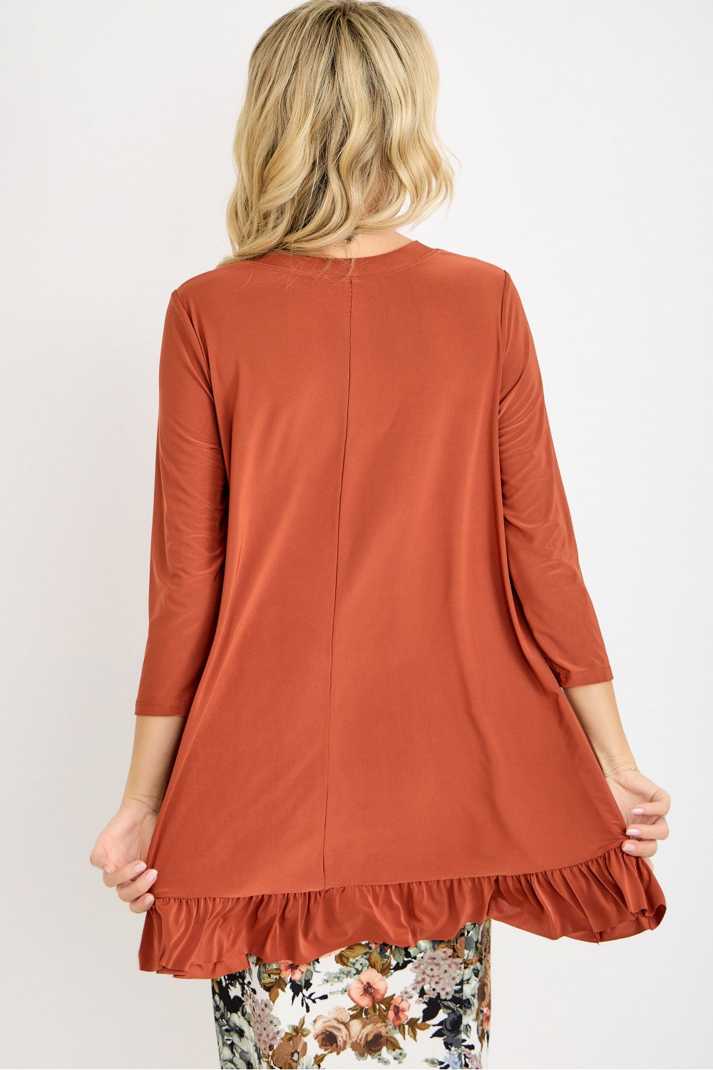 Classic Ruffle Hem Tunic