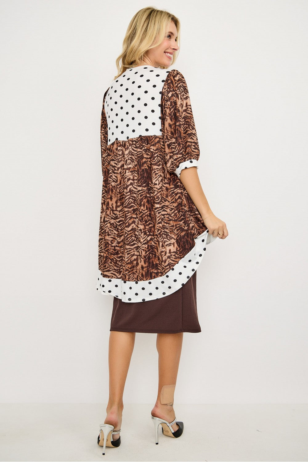 The Wild Dots Tunic Top