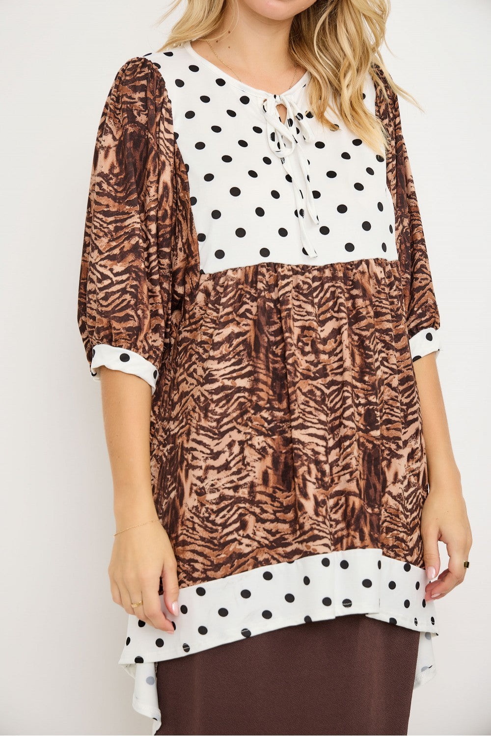 The Wild Dots Tunic Top