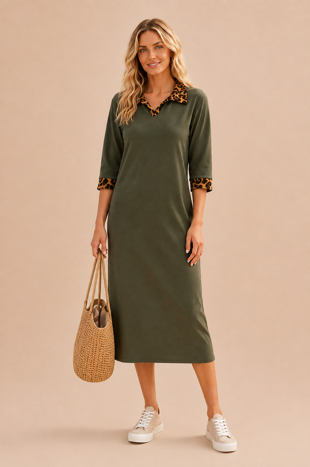 Camden Olive Dress