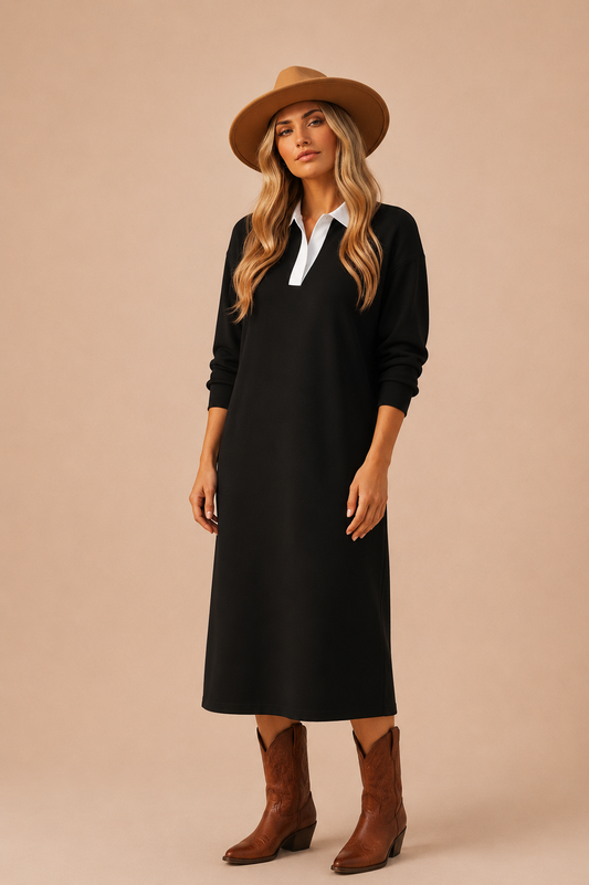 Camden Black Dress