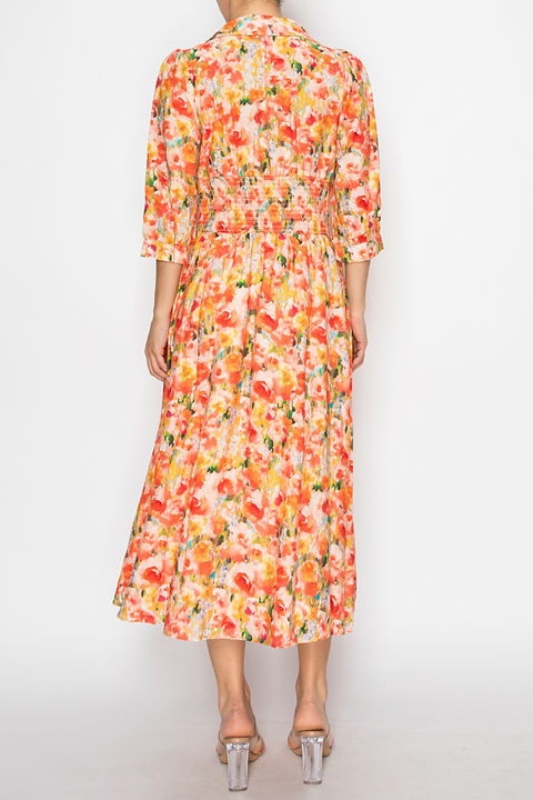 Sunlit Garden Maxi Dress