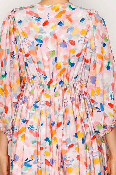 Petal Confetti Midi Dress