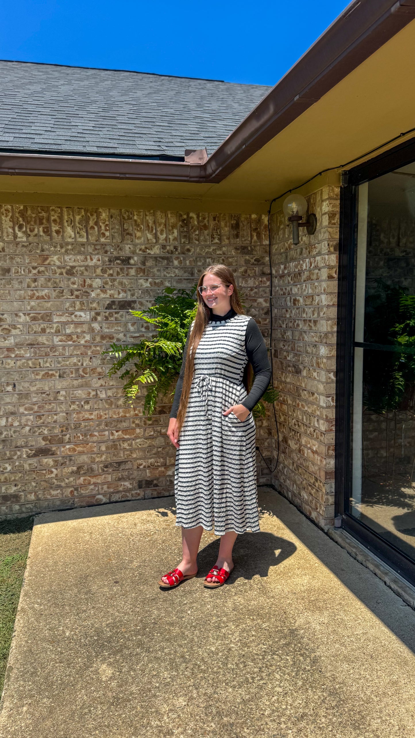 Coastal Charm Midi Dress