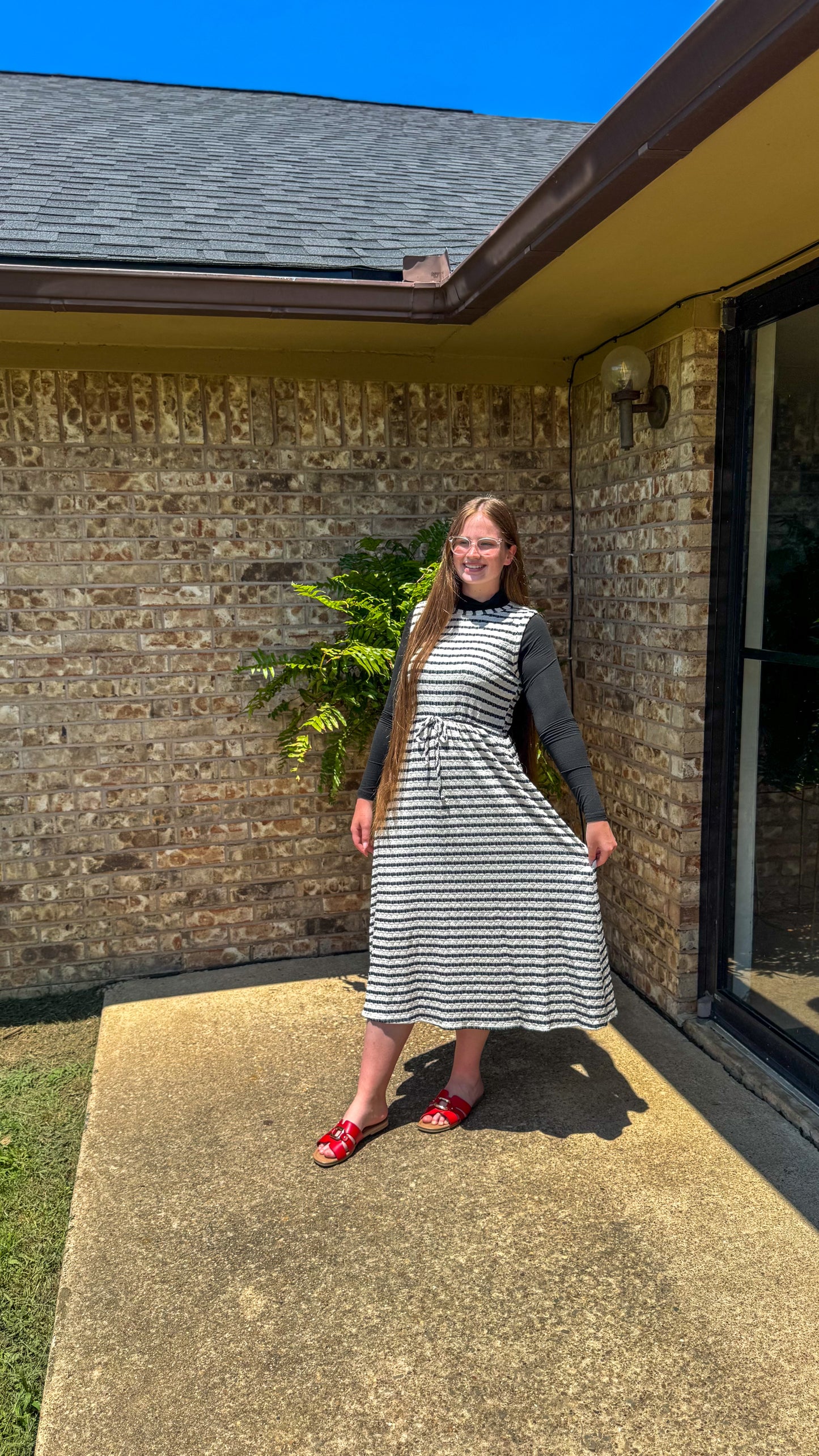 Coastal Charm Midi Dress