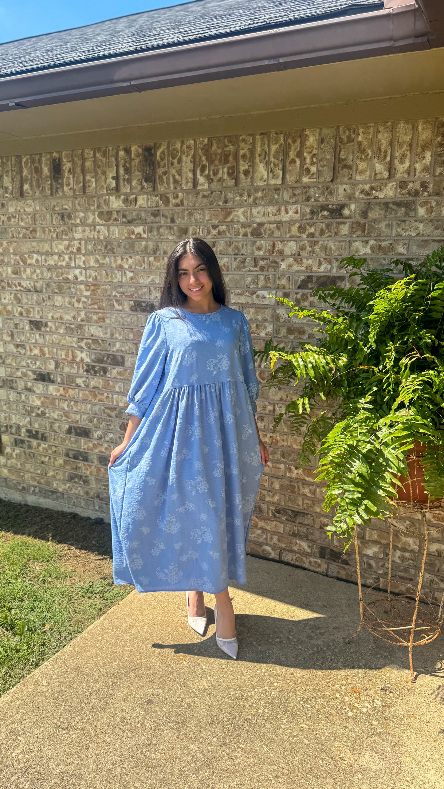 Blue Haven Midi Dress