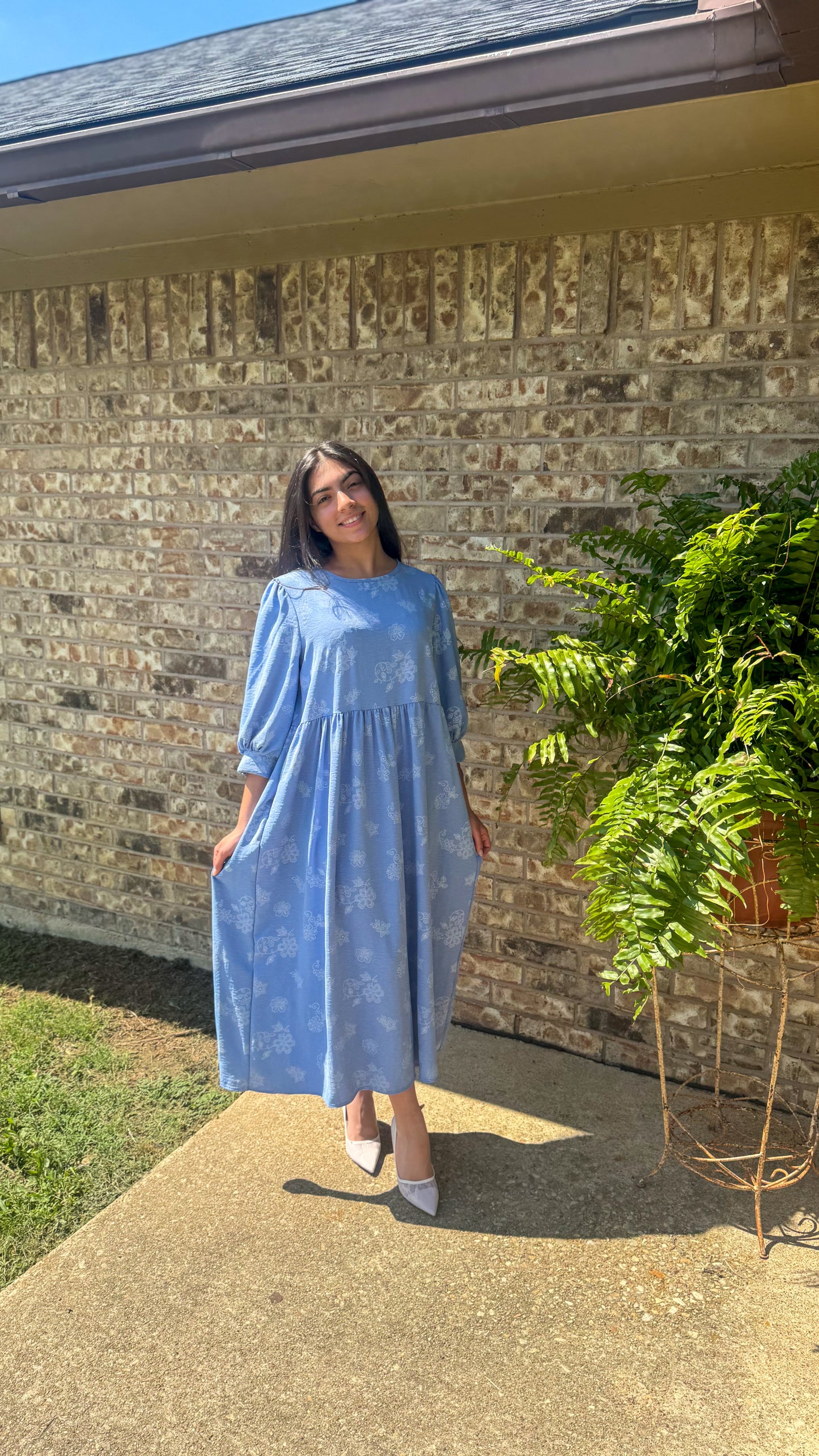 Blue Haven Midi Dress