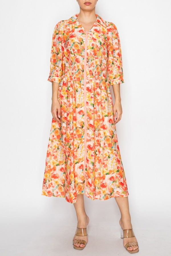 Sunlit Garden Maxi Dress
