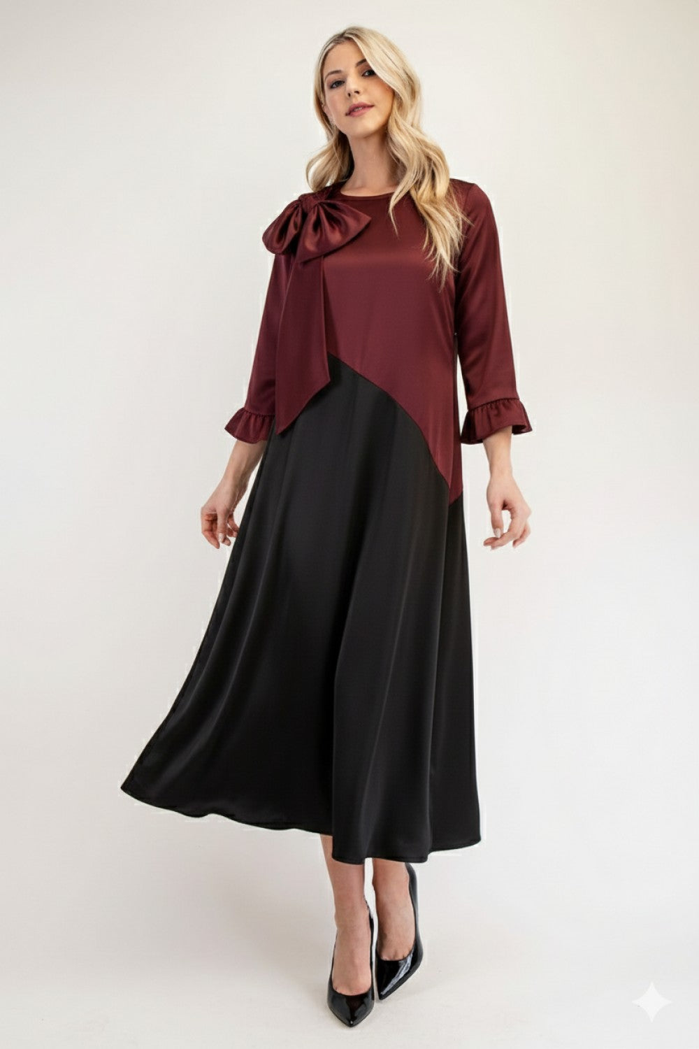 The Duchess Bow Dress