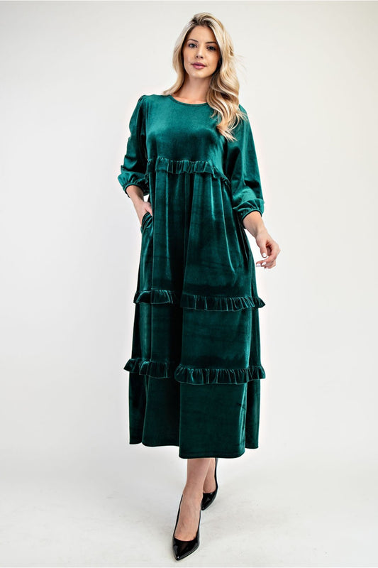 Velvet Grace Dress