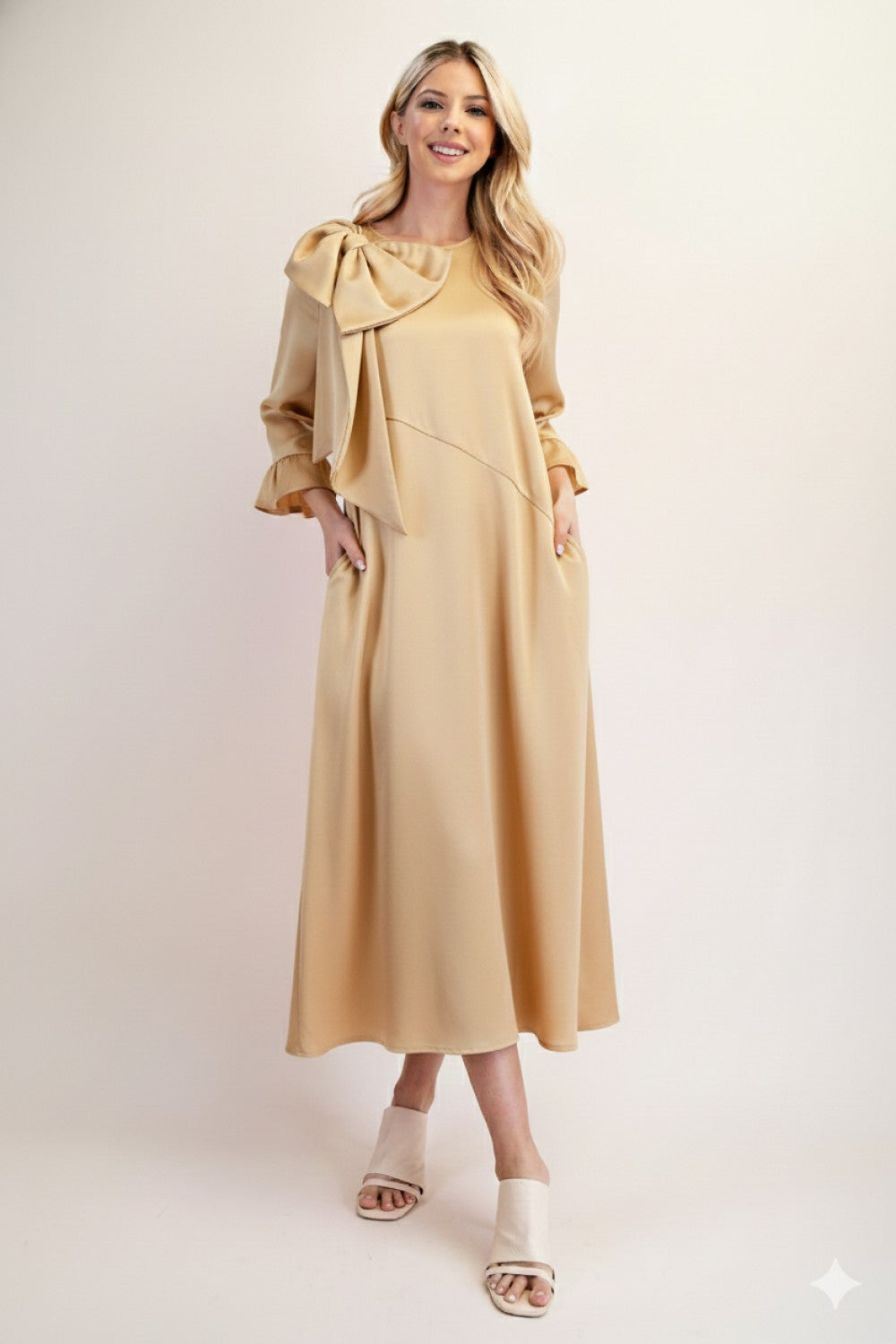 The Duchess Bow Dress