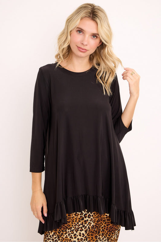 Classic Ruffle Hem Tunic