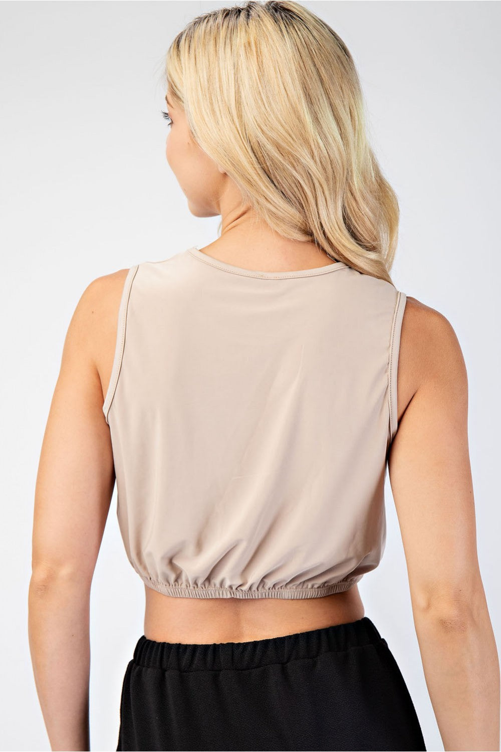Cropped Layering Tank