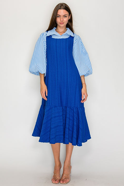 Sapphire Grace Jumper Dress
